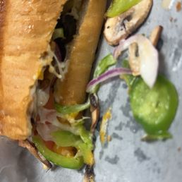 Veggie sub Veggie sub