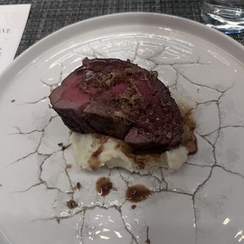 TRP Taste - Prime Tenderloin with Shaved Truffle over Mashed Potatoes - New American Near Me - Fort Lauderdale, Florida TRP Taste - Prime Tenderloin with Shaved Truffle over Mashed Potatoes - New American Near Me - Fort Lauderdale, Florida
