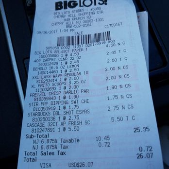 Big Lots - Discount Store Near Me - Cherry Hill, New Jersey