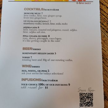 Kachka - Russian Near Me - Portland, Oregon