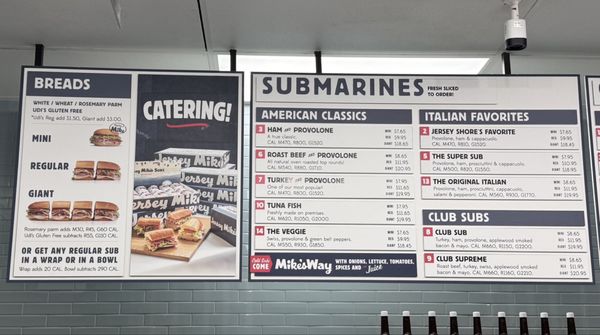 Menu photo 2 Jersey Mike's Subs Walnut, CA