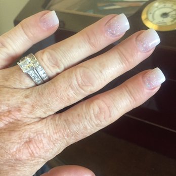 NV - US Nails - Love the soft pink and sparkles - Nail Salons Near Me - Vacaville, California NV - US Nails - Love the soft pink and sparkles - Nail Salons Near Me - Vacaville, California