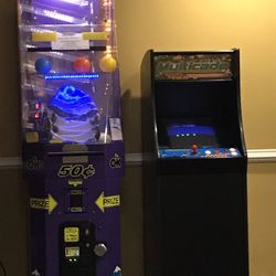Free arcade games in the waiting room