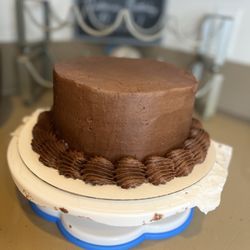 Terra Bakes - Double Chocolate GF Cake With Strawberry Filling