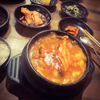Pyeong Chang Tofu - Tofu Soup with Mushrooms! - Korean Near Me - Berkeley, California Pyeong Chang Tofu - Tofu Soup with Mushrooms! - Korean Near Me - Berkeley, California