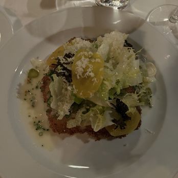 FIG - Pork schnitzel - New American Near Me - Charleston, South Carolina