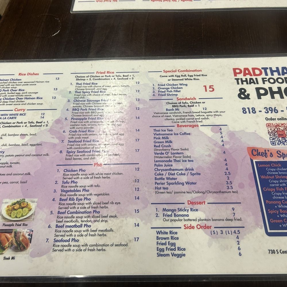 PadThai Bistro - Menu - Thai Near Me - Glendale, California PadThai Bistro - Menu - Thai Near Me - Glendale, California