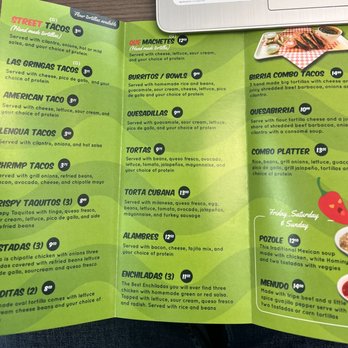 Que taco - Menu - Mexican Near Me - New Hope, Minnesota Que taco - Menu - Mexican Near Me - New Hope, Minnesota