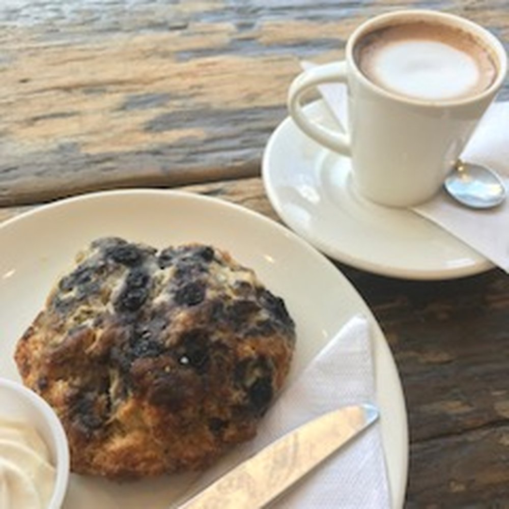 Bobbette & Belle - Blueberry scone w/ Devonshire cream - Caterers Near Me - Toronto, Ontario
