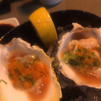 Sushi Mafia - Oysters on the half shell - Sushi Bars Near Me - Long Beach, California Sushi Mafia - Oysters on the half shell - Sushi Bars Near Me - Long Beach, California