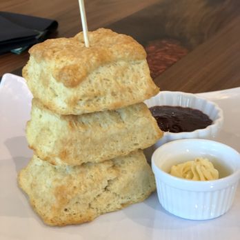 The Coffee Class - Homemade Biscuits with Orange Blossom Butter and Homemade Strawberry Balsamic Jam - Coffee & Tea Near Me - Las Vegas, Nevada