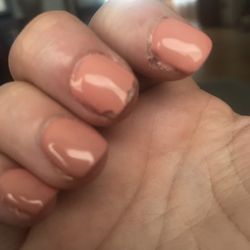 Lovely Nails - Looks like my child did my nails