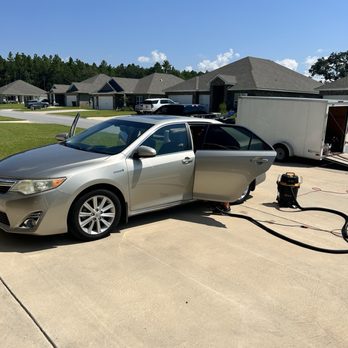 AA Mobile Detailing - Jacob from AA Mobile Detailing working on the Camry. - Auto Detailing Near Me AA Mobile Detailing - Jacob from AA Mobile Detailing working on the Camry. - Auto Detailing Near Me
