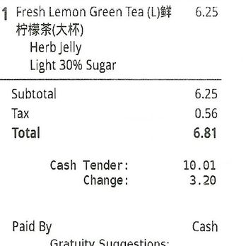 Möge Tee -first ave - My sales receipt - Bubble Tea Near Me - New York, New York Möge Tee -first ave - My sales receipt - Bubble Tea Near Me - New York, New York