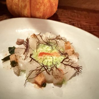 3rd Cousin - Halibut crudo - New American Near Me - San Francisco, California 3rd Cousin - Halibut crudo - New American Near Me - San Francisco, California