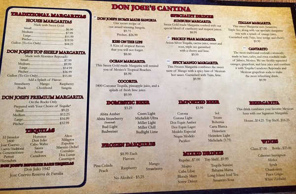 Menu photo 3 Don Jose's Grill Kenner, LA