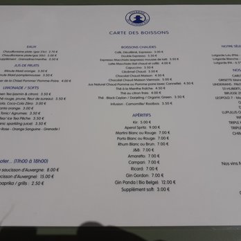 Fondation Folon - Menu du restaurant-café - Parks Near Me - La Hulpe, WBR