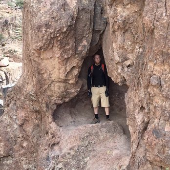 Siphon Draw Trail inc. Flatiron, Superstition Mountain - exploring along the way - Hiking Near Me - Apache Junction, Arizona