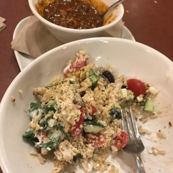 Panera Bread - Mediterranean grain bowl with chicken and bowl chili - Sandwiches Near Me - Ranson, West Virginia