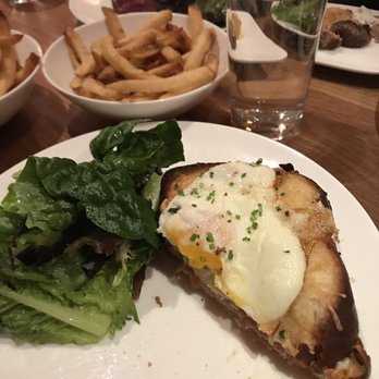 Amelie - Croque madam, sorry I took a bite before the pic haha - French Near Me - New York, New York Amelie - Croque madam, sorry I took a bite before the pic haha - French Near Me - New York, New York