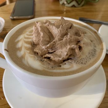 Victor's Celtic Coffee - Grande Irish Nudge with chocolate whipped cream - $4.95 - Coffee & Tea Near Me - Redmond, Washington Victor's Celtic Coffee - Grande Irish Nudge with chocolate whipped cream - $4.95 - Coffee & Tea Near Me - Redmond, Washington