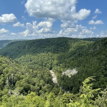 Blackwater Falls State Park - This is the view from behind the restaurant. There is a nice public viewing area. - Parks Near Me - Davis, West Virginia Blackwater Falls State Park - This is the view from behind the restaurant. There is a nice public viewing area. - Parks Near Me - Davis, West Virginia