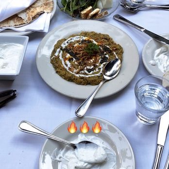 Maykadeh - Appetizer Mast Mousier & Kashke Badamjan - Persian/Iranian Near Me - San Francisco, California