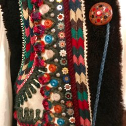 Ukrainian Museum of Canada - Embroidery and button details