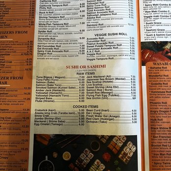 Wasabi - Menu - Sushi Bars Near Me - Acworth, Georgia Wasabi - Menu - Sushi Bars Near Me - Acworth, Georgia