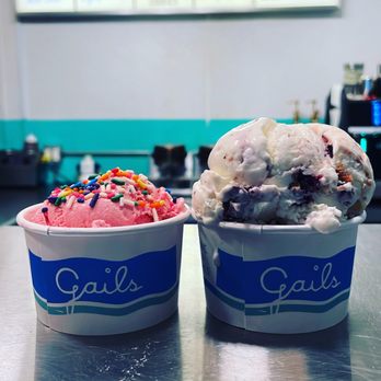 Gails Fine Ice Cream - Ice box lemon pie & fresh strawberry with sprinkles - Ice Cream & Frozen Yogurt Near Me - Baton Rouge, Louisiana Gails Fine Ice Cream - Ice box lemon pie & fresh strawberry with sprinkles - Ice Cream & Frozen Yogurt Near Me - Baton Rouge, Louisiana