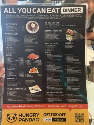 Menu photo 1 I Love Sushi Davis, CA