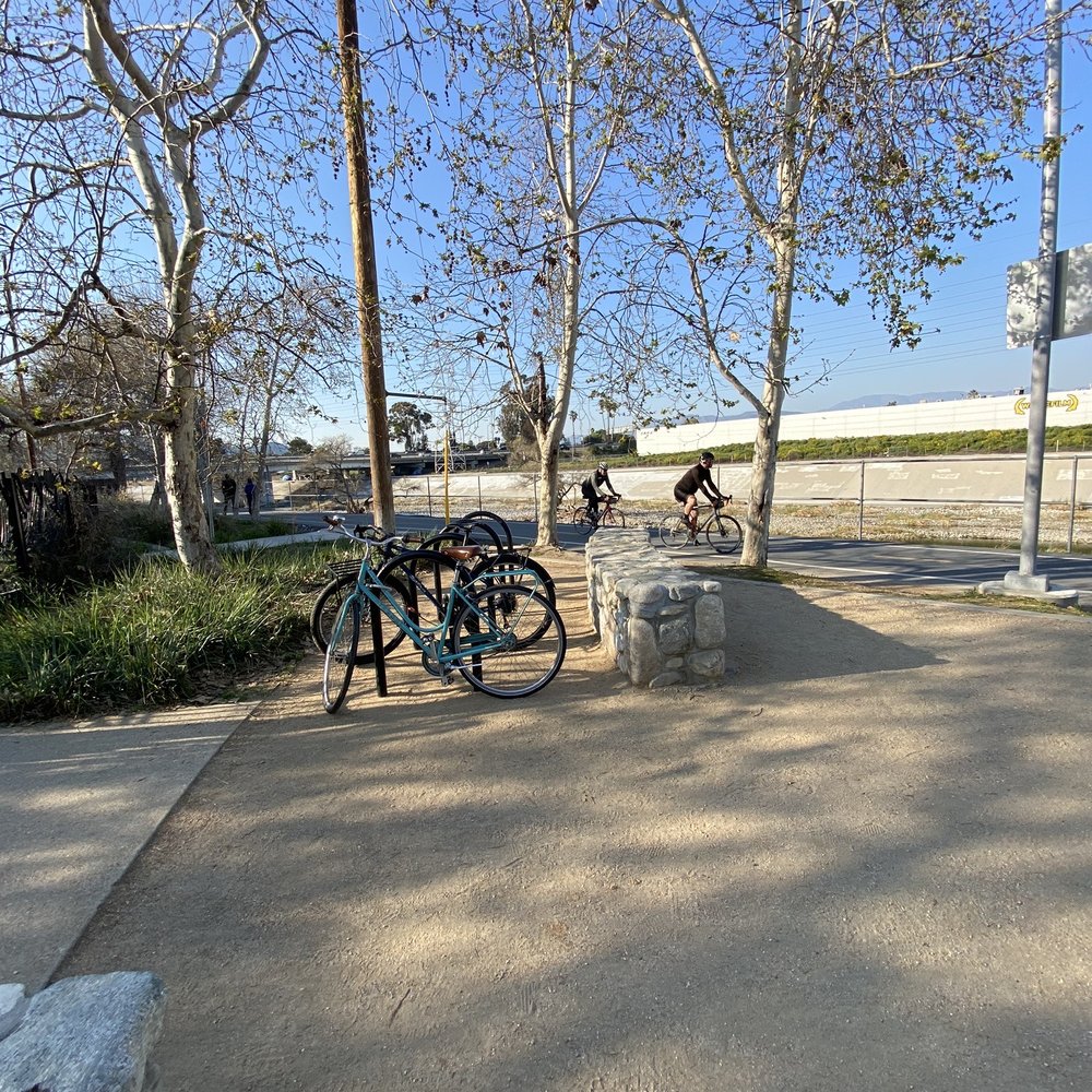 Lewis MacAdams Riverfront Park - The Los Angeles River (bike path) - Parks Near Me - Los Angeles, California
