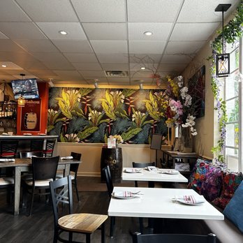 Pikoteo - Mural by the front entrance - Latin American Near Me - McLean, Virginia