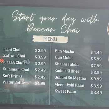 Deccan Morsels - Menu - Indian Near Me - Fremont, California Deccan Morsels - Menu - Indian Near Me - Fremont, California