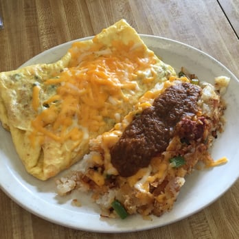 Ranch House Restaurant - Denver omelet with the southwestern hash browns - Coffee & Tea Near Me - Harrison, Arkansas Ranch House Restaurant - Denver omelet with the southwestern hash browns - Coffee & Tea Near Me - Harrison, Arkansas