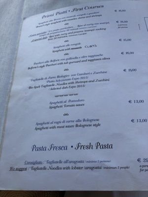 Menu photo 5 Belforte Vernazza, SP