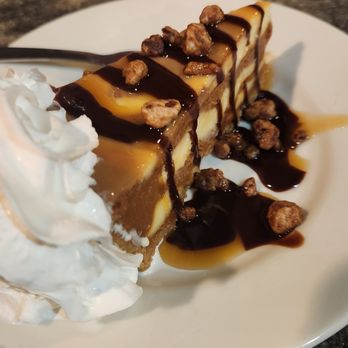 Dewey Destin's Harborside - Turtle cheesecake - Seafood Near Me - Destin, Florida
