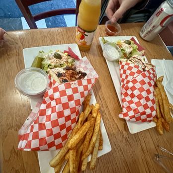 Taza Mediterranean - Gyro Gayro Wrap - Mediterranean Near Me - Oakland, California