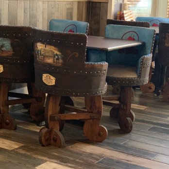 Mariscos El Barco - The furniture are from Mexico hand made. - Seafood Near Me - Charlottesville, Virginia