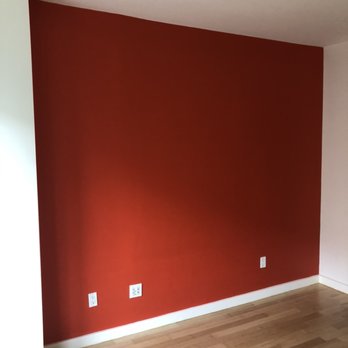 Jerrys Painting Services - Red accent wall- Benjamin Moore paint - Painters Near Me Jerrys Painting Services - Red accent wall- Benjamin Moore paint - Painters Near Me