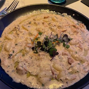 Locanda Wine Bar - Mushroom truffle gnocchi- taste good but very rich and downed in sauce - Italian Near Me - Livermore, California Locanda Wine Bar - Mushroom truffle gnocchi- taste good but very rich and downed in sauce - Italian Near Me - Livermore, California