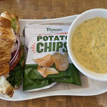 Panera Bread - Pick two tuna croissant, broccoli, soup - Sandwiches Near Me - Henderson, Nevada Panera Bread - Pick two tuna croissant, broccoli, soup - Sandwiches Near Me - Henderson, Nevada