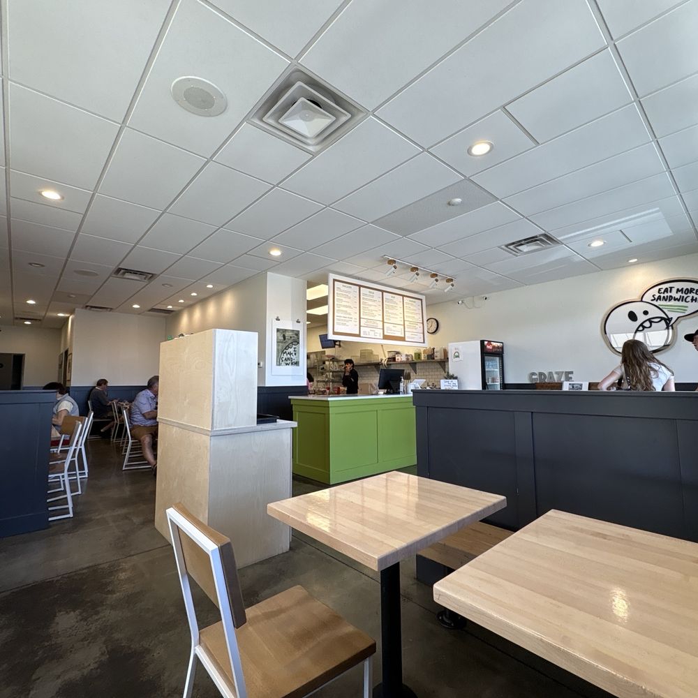 Counter and seating Counter and seating