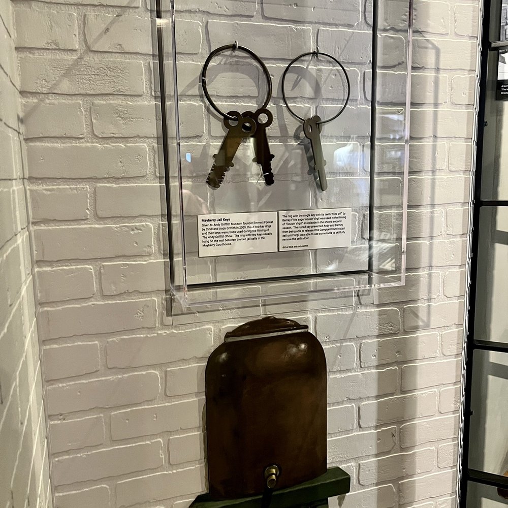 Andy Griffith Museum - Otis' keys ;) - Museums Near Me - Mount Airy, North Carolina