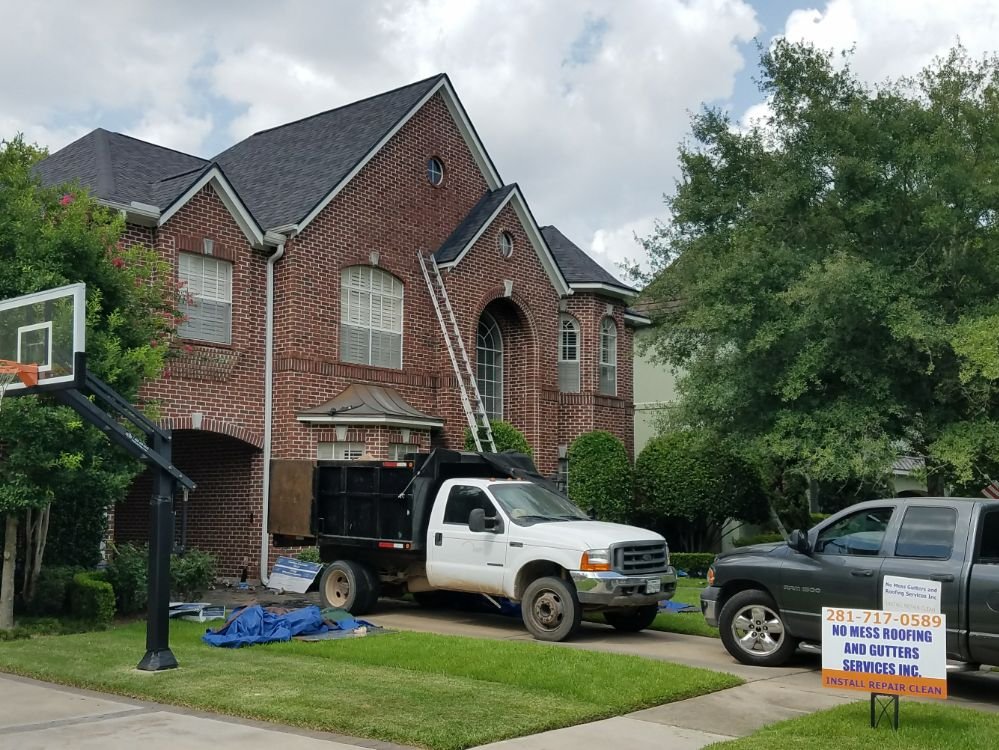 Slide of No Mess Gutters And Roofing Services