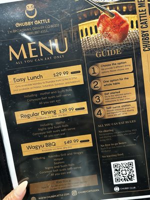 Menu photo 8 Chubby Cattle Hotpot & Sushi - Denver Denver, CO