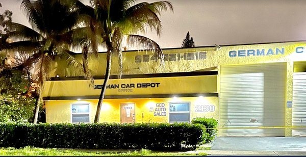 Photo of German Car Depot - Hollywood, FL, US. There's nothing like a satisfying day as a German car mechanic near Hollywood Beach! Palm Trees and Sunshine!