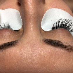 Cameron Park Esthetics - Left eye unlashed Right eye lashed Incredible difference