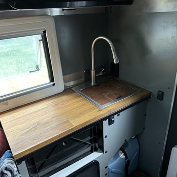 Mesa Overland - Sink/ shower (hot water- of course) - RV Dealers Near Me Mesa Overland - Sink/ shower (hot water- of course) - RV Dealers Near Me