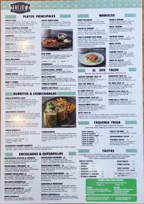 Menu photo 6 Anejo Daytona Beach Daytona Beach, FL